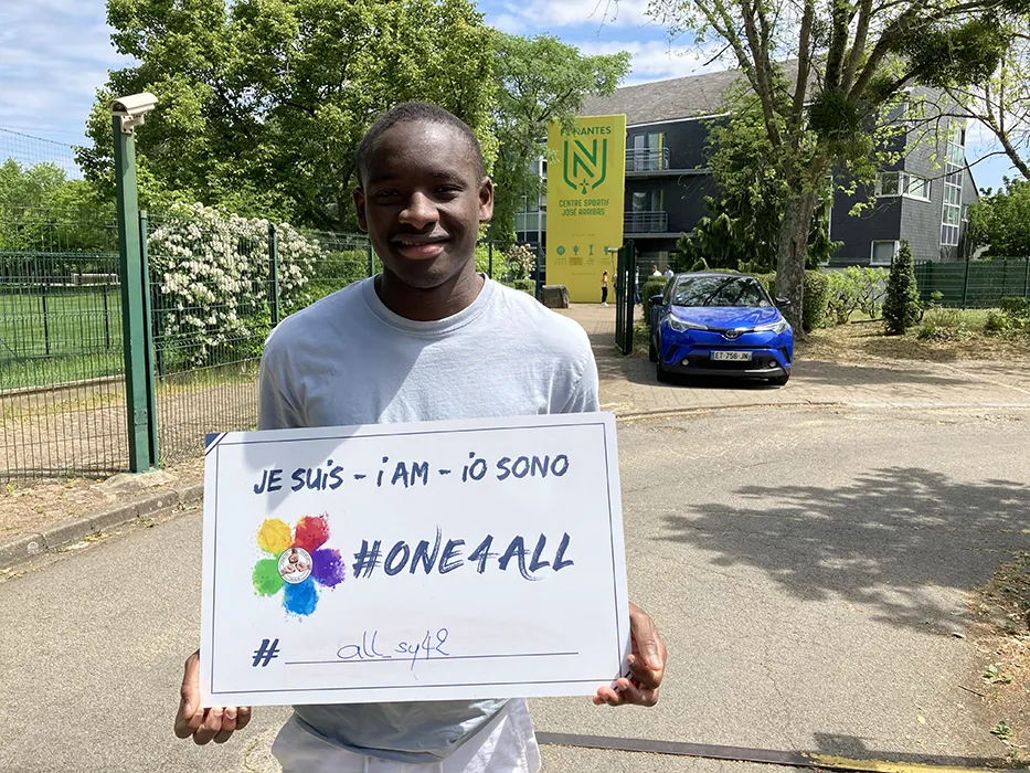 Abdoullaye Sylla from #One4All