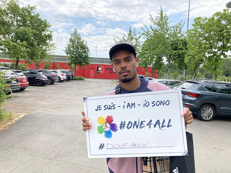 Andy Diouf from #One4All