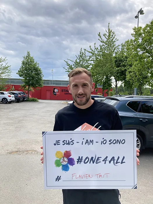 Flavien Tait at #One4All event